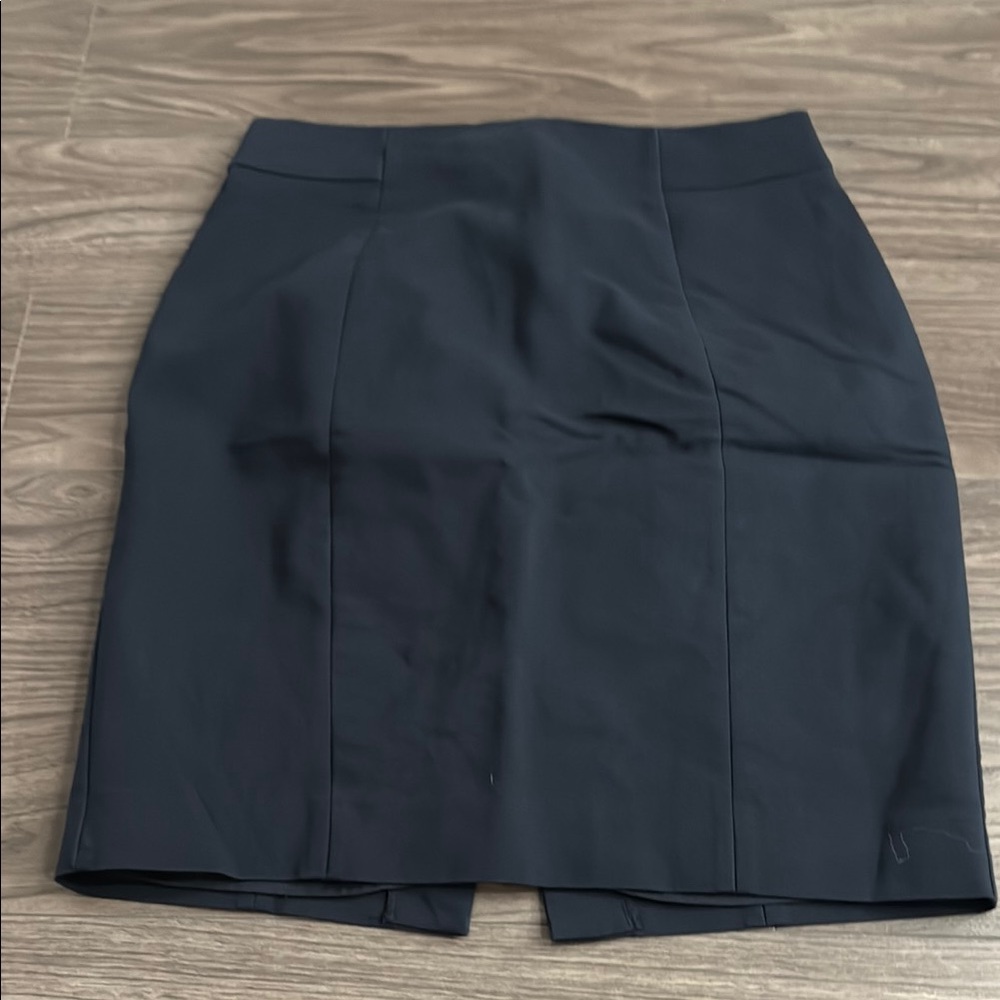 H&M Black Pencil Skirt Knee-Length Work